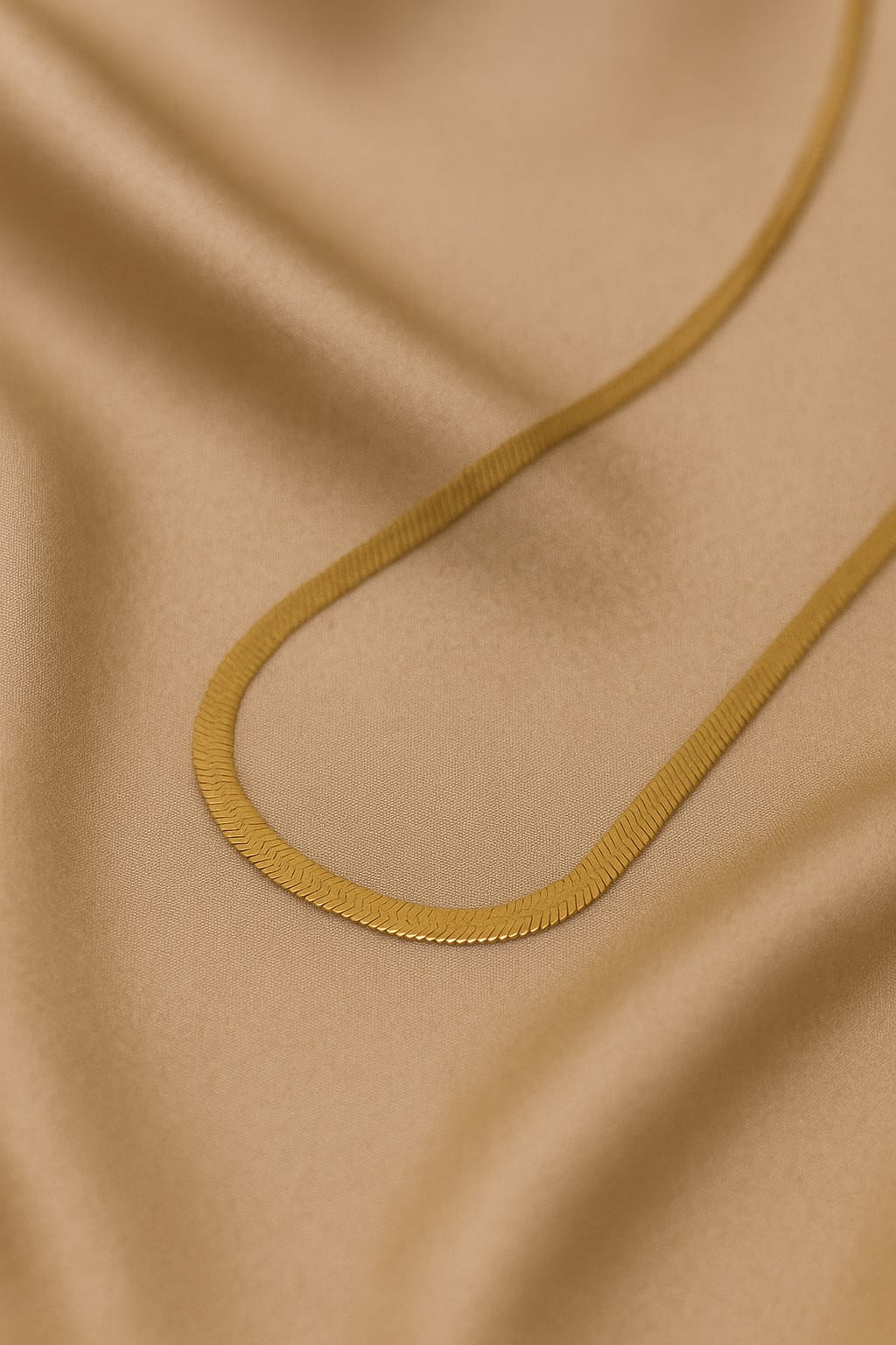Antique Finish 24-Inch Herringbone Chain