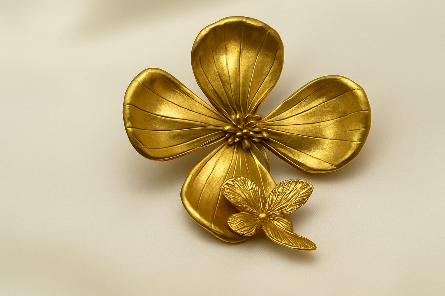 Golden Blossom Elegance Finger ring