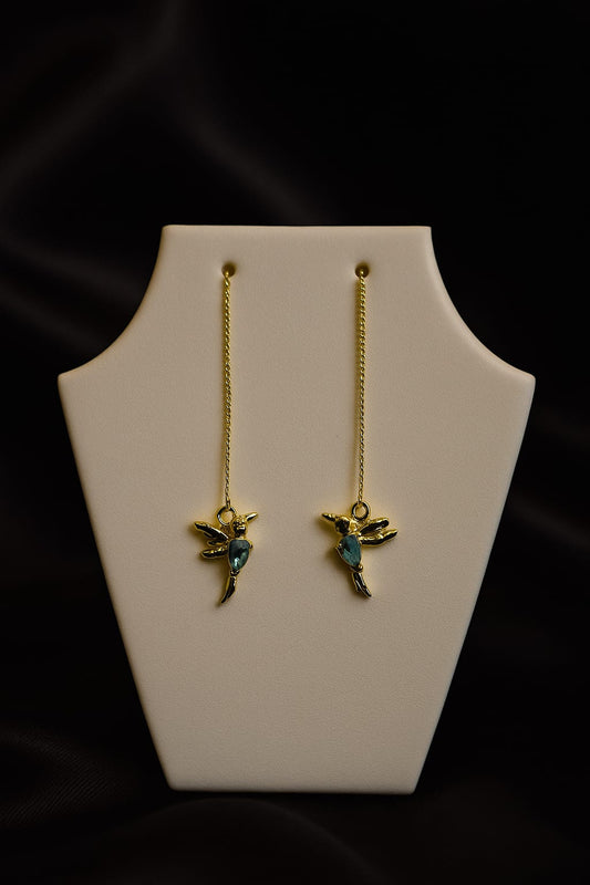 Humming Bird Anti tarnish Earrings
