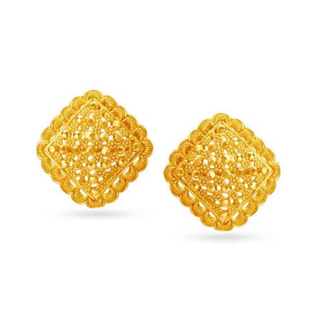 Gold Earrings TEST